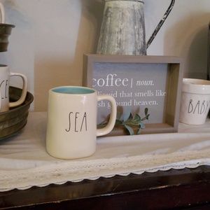 Sea Rae Dunn Coffee cup